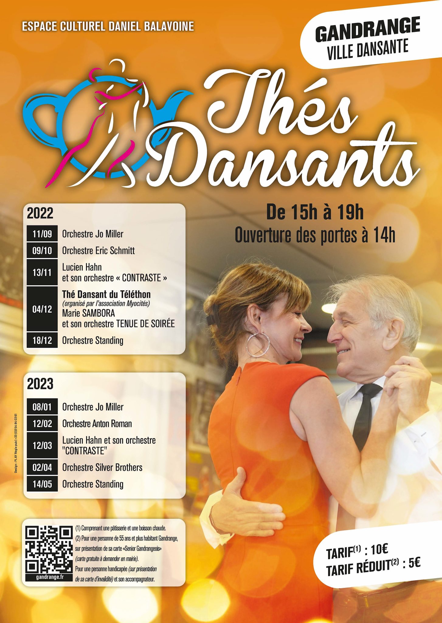 Thés dansants Mairie de Gandrange